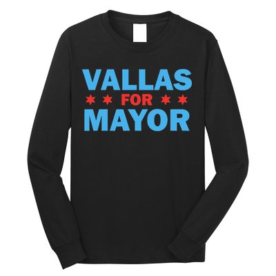 Paul Vallas For Mayor Of Chicago Long Sleeve Shirt