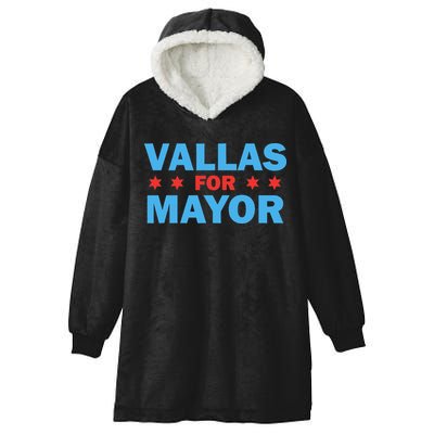 Paul Vallas For Mayor Of Chicago Hooded Wearable Blanket