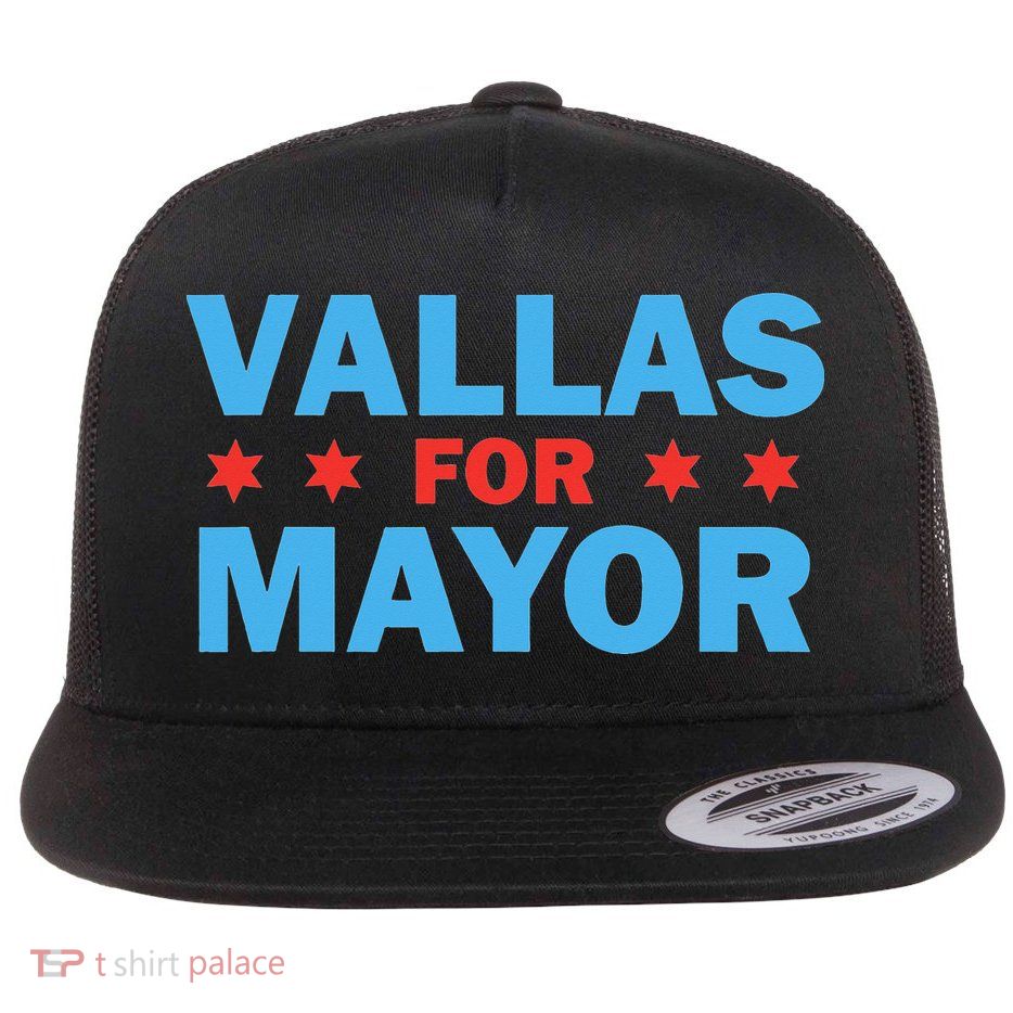 Paul Vallas For Mayor Of Chicago Flatbill Hat