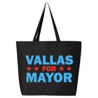 Paul Vallas For Mayor Of Chicago 25L Jumbo Tote