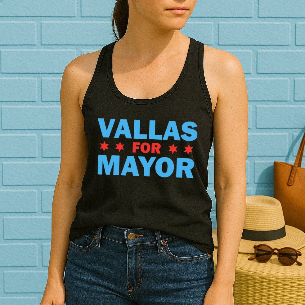 Paul Vallas For Mayor Of Chicago Womens Tank Top