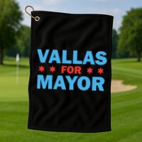 Paul Vallas For Mayor Of Chicago Golf Towel