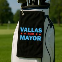 Paul Vallas For Mayor Of Chicago Golf Towel