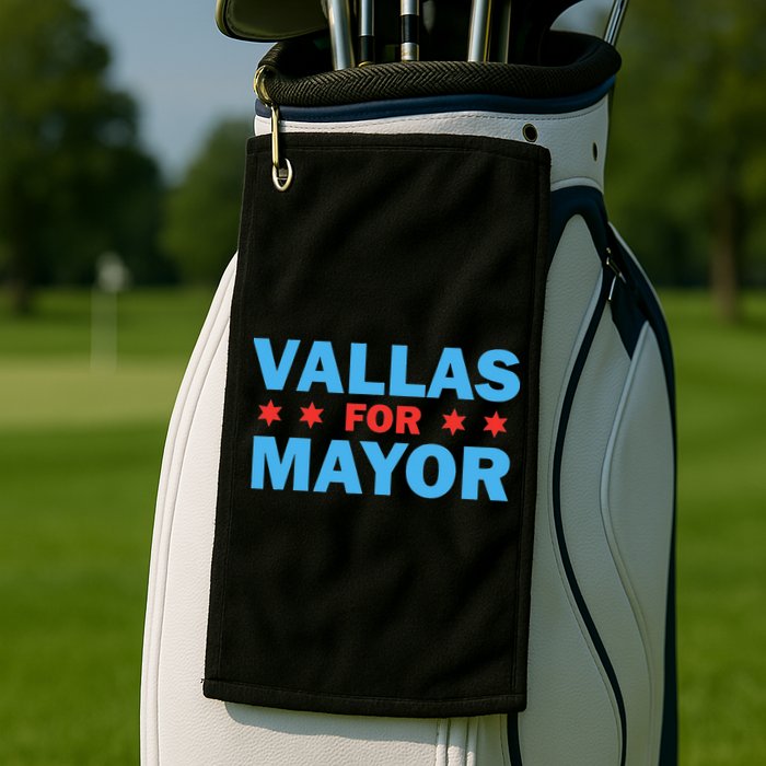Paul Vallas For Mayor Of Chicago Golf Towel