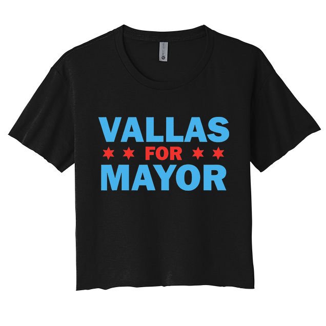 Paul Vallas For Mayor Of Chicago Crop Top