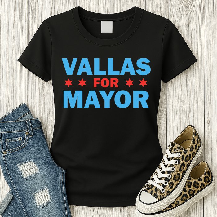 Paul Vallas For Mayor Of Chicago Womens T-Shirt