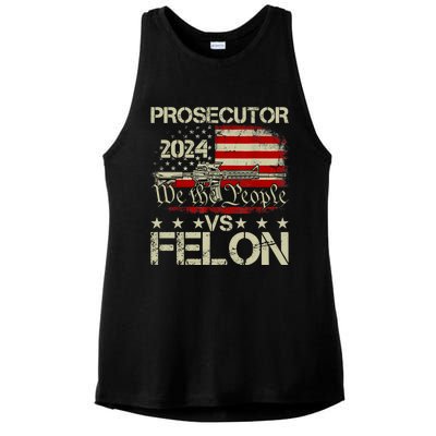 Prosecutor Vs Felon Prosecutor Vs Felon 2024 Ladies PosiCharge Tri-Blend Wicking Tank