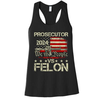 Prosecutor Vs Felon Prosecutor Vs Felon 2024 Women's Racerback Tank