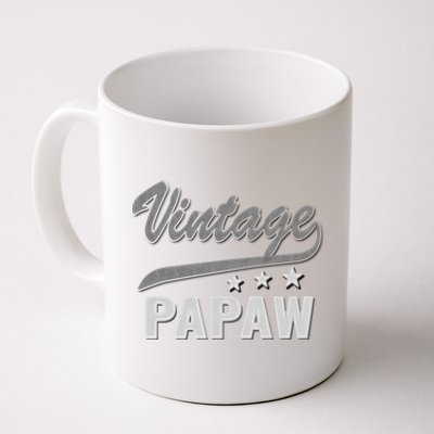 Papaw Vintage FatherS Day Grandpa Gift Funny Papaw Meaningful Gift Coffee Mug