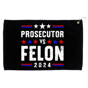 Prosecutor Vs Felon 2024 Grommeted Golf Towel