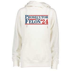 Prosecutor Vs Felon Prosecutor Vs Felon 2024 Womens Funnel Neck Pullover Hood