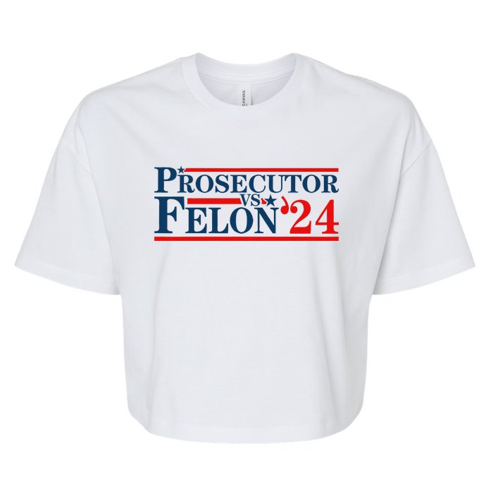 Prosecutor Vs Felon Prosecutor Vs Felon 2024 Bella+Canvas Jersey Crop Tee