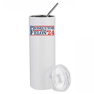 Prosecutor Vs Felon Prosecutor Vs Felon 2024 Stainless Steel Tumbler