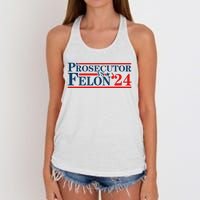 Prosecutor Vs Felon Prosecutor Vs Felon 2024 Women's Knotted Racerback Tank