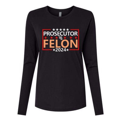 Prosecutor Vs Felon Prosecutor Vs Felon 2024 Womens Cotton Relaxed Long Sleeve T-Shirt