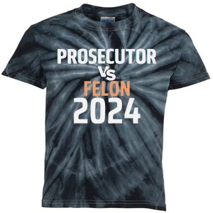 Prosecutor Vs Felon 2024 Kids Tie-Dye T-Shirt