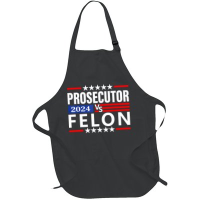 Prosecutor Vs Felon Prosecutor Vs Felon 2024 Full-Length Apron With Pockets