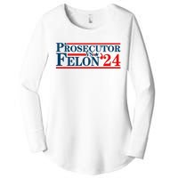 Prosecutor Vs Felon Prosecutor Vs Felon 2024 Women's Perfect Tri Tunic Long Sleeve Shirt