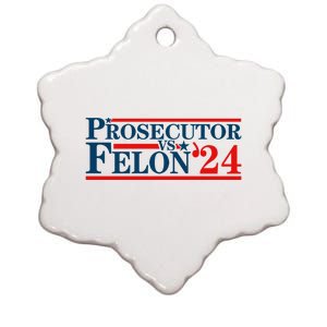 Prosecutor Vs Felon Prosecutor Vs Felon 2024 Ceramic Star Ornament