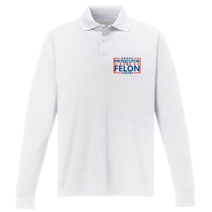 Prosecutor Vs Felon Prosecutor Vs Felon 2024 Performance Long Sleeve Polo