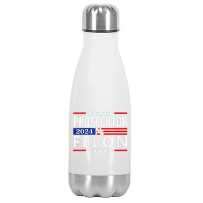 Prosecutor Vs Felon Prosecutor Vs Felon 2024 Stainless Steel Insulated Water Bottle