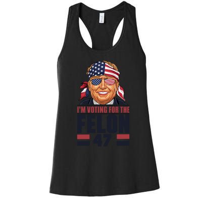 Patriotic Voting Graphic Women's Racerback Tank