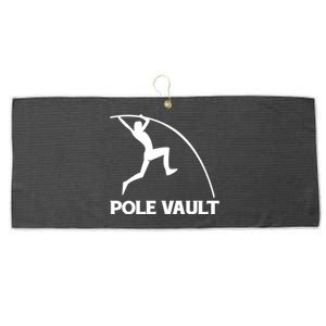 Pole Vaulter Gift Large Microfiber Waffle Golf Towel