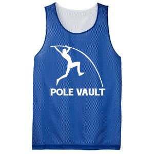 Pole Vaulter Gift Mesh Reversible Basketball Jersey Tank