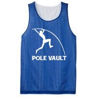 Pole Vaulter Gift Mesh Reversible Basketball Jersey Tank