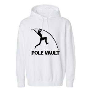 Pole Vaulter Gift Garment-Dyed Fleece Hoodie