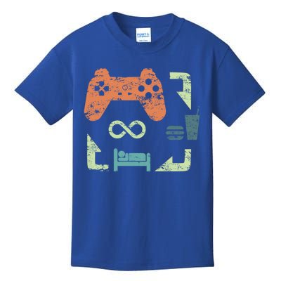 Play Video Games Eat Sleep Repeat Funny Gamer Funny Gift Kids T-Shirt