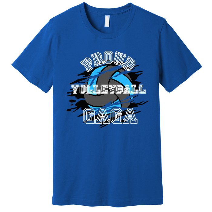 Proud Volleyball Gaga Premium T-Shirt