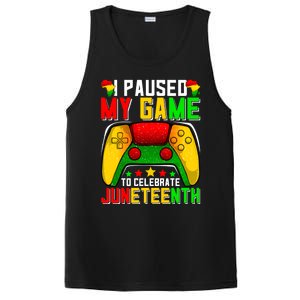 Paused Video Game Black History Month Juneteenth Gamer Cool Gift PosiCharge Competitor Tank