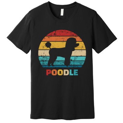 Poodle Vintage Gift Premium T-Shirt