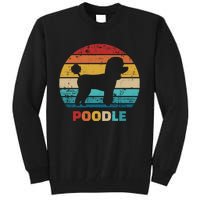 Poodle Vintage Gift Tall Sweatshirt