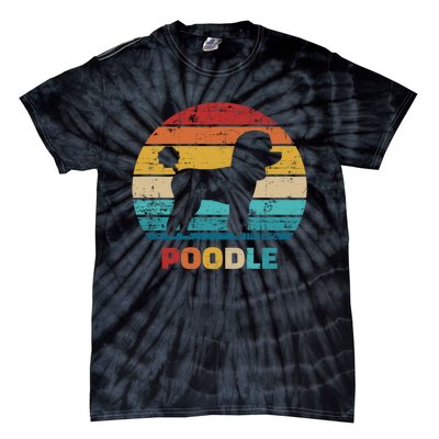 Poodle Vintage Gift Tie-Dye T-Shirt