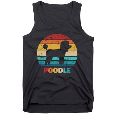 Poodle Vintage Gift Tank Top