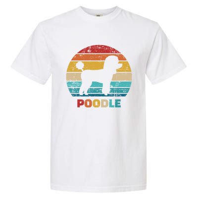 Poodle Vintage Gift Garment-Dyed Heavyweight T-Shirt