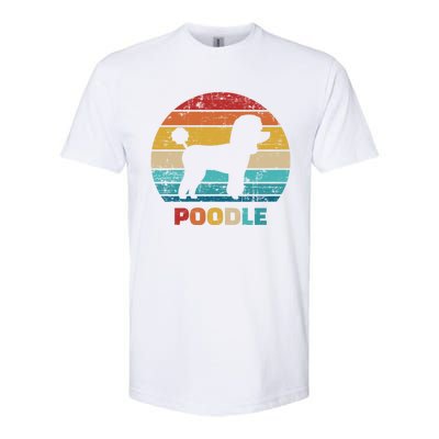 Poodle Vintage Gift Softstyle CVC T-Shirt