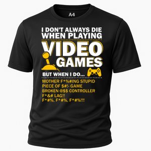 Playing Video Games Gamer Shirt Funny Gaming Console Gamer Cooling Performance Crew T-Shirt