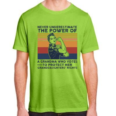 Powerful Voting Grandma Design Adult ChromaSoft Performance T-Shirt