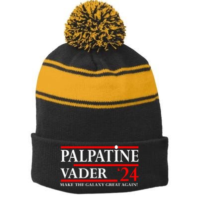 Palpatine Vader Great 2024 Stripe Pom Pom Beanie