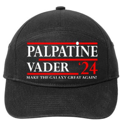 Palpatine Vader Great 2024 7-Panel Snapback Hat