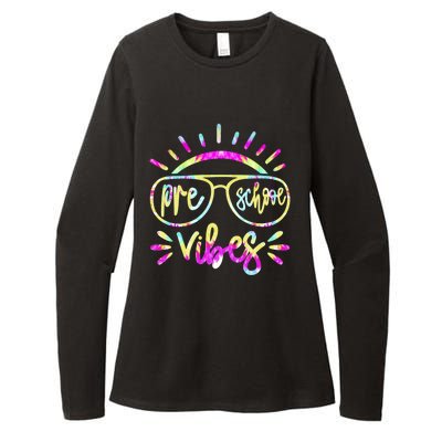 Preschool Vibes Hello Preschool Team Preschool Cute Gift Womens CVC Long Sleeve Shirt