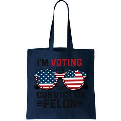 Patriotic Voting Humor Graphic Tote Bag