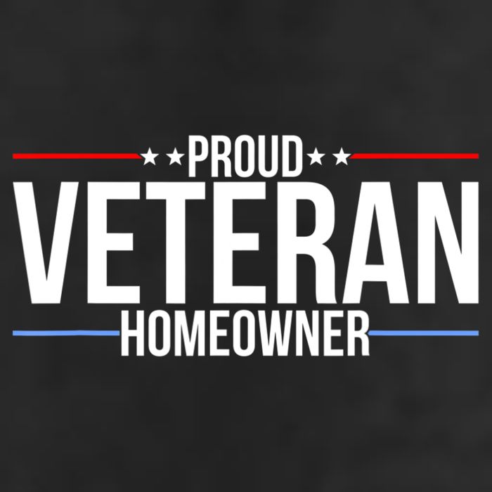 Proud Veteran Homeowner New House Owner Housewarming Party 7 Panel Mesh Trucker Snapback Hat