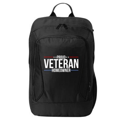 Proud Veteran Homeowner New House Owner Housewarming Party City Backpack