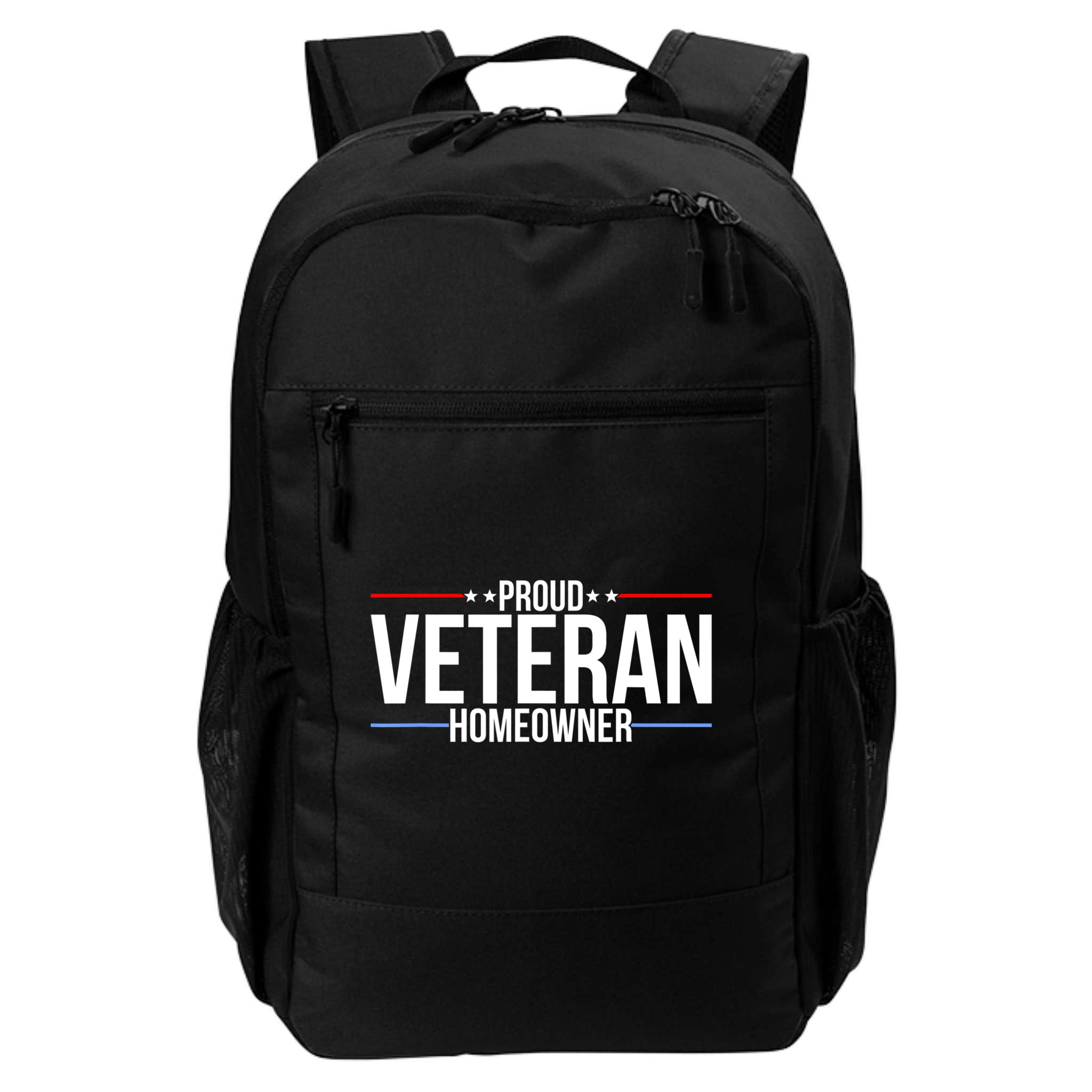 Proud Veteran Homeowner New House Owner Housewarming Party Backpack