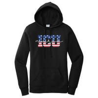 Patriotic VA ICU Nurse July 4th USA Independence Day Icu Rn Women's Pullover Hoodie