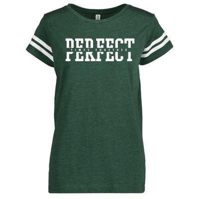 Perfect Valentines In Love Enza Ladies Jersey Football T-Shirt